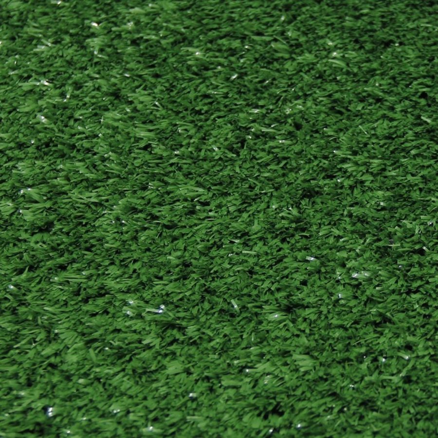 15mm Plain Green Grass Carpet