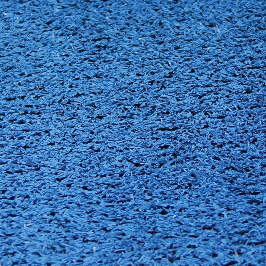 8mm Plain Turquoise Grass Carpet