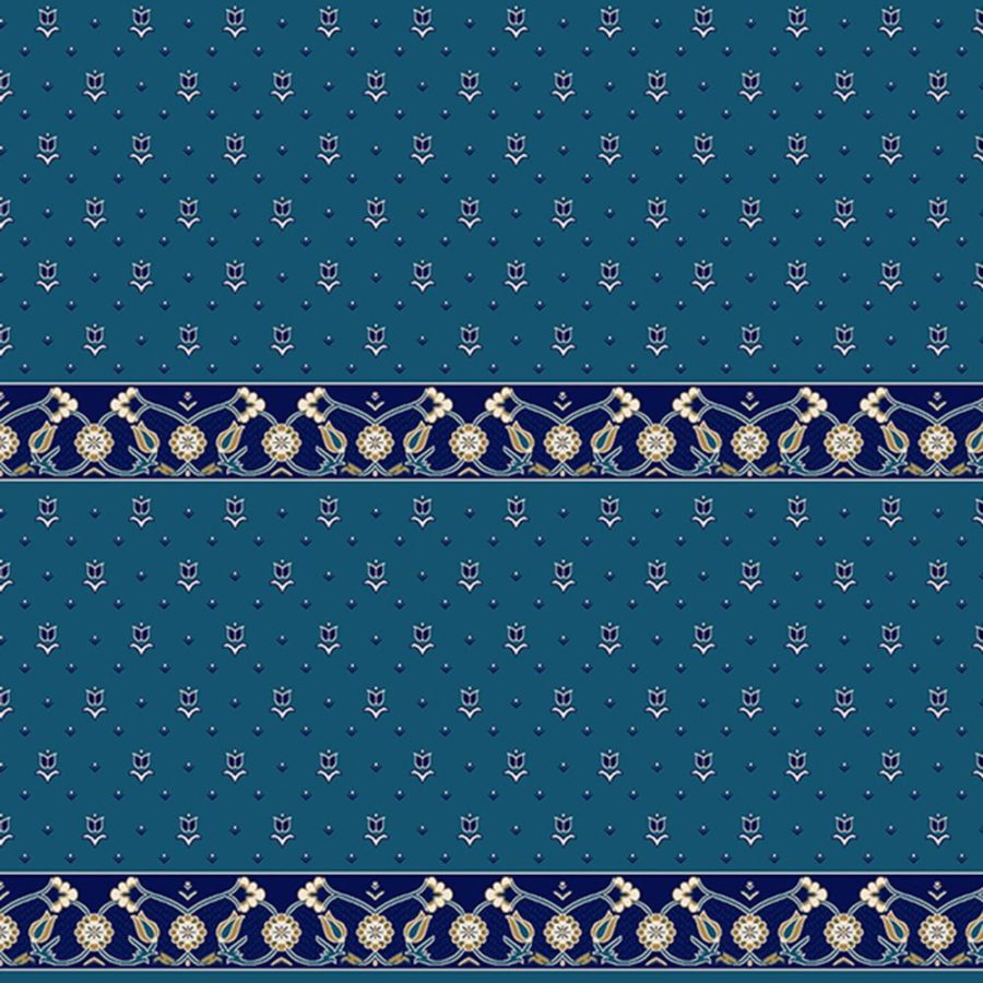 MyFloor S101 Dark Blue Mosque and Masjid Carpet