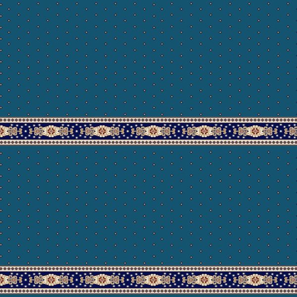 MyFloor S103 Dark Blue Mosque and Masjid Carpet