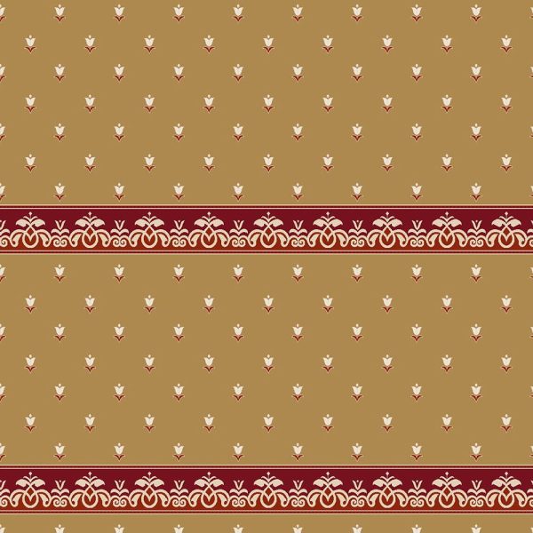 MyFloor S129 Mustard Mosque and Masjid Carpet