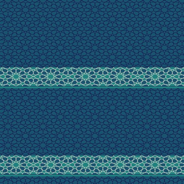MyFloor S130 Dark Blue Mosque and Masjid Carpet