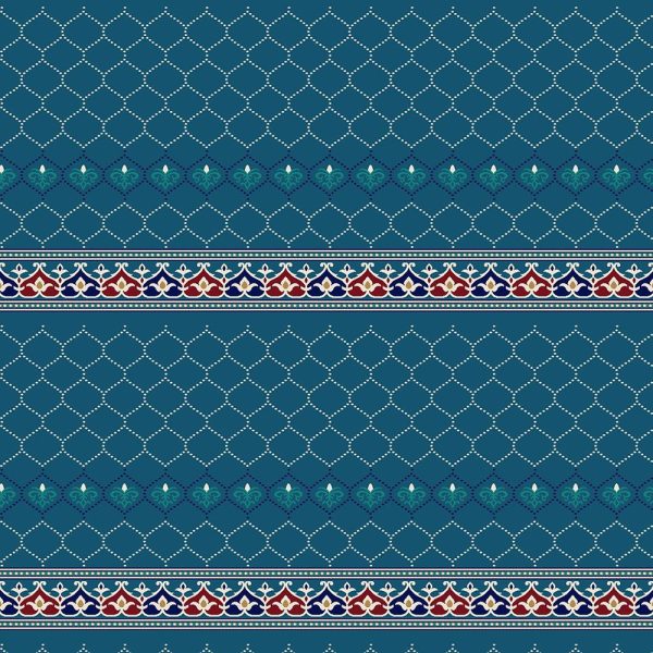 MyFloor S134 Dark Blue Mosque and Masjid Carpet