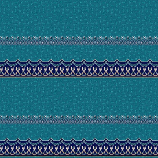 MyFloor S135 Dark Blue Mosque and Masjid Carpet