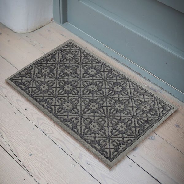 Patterned Rubber Door Front Mat