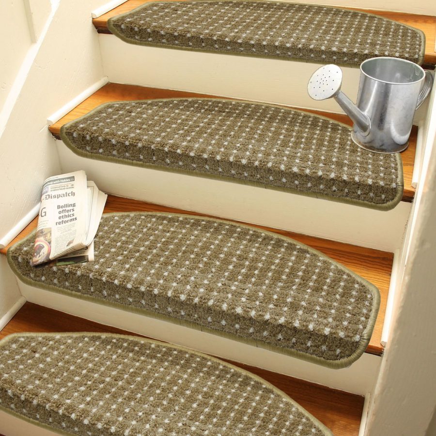 Patterned Self Adhesive Stair Step Mat / Carpet