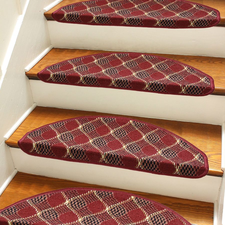 Patterned Self Adhesive Stair Step Mat / Carpet