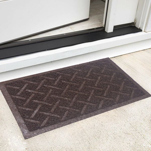 Patterned Curly Door Mat