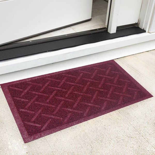 Patterned Curly Door Mat