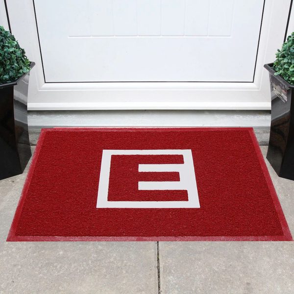Curly Door Mat with Pharmacy Logo