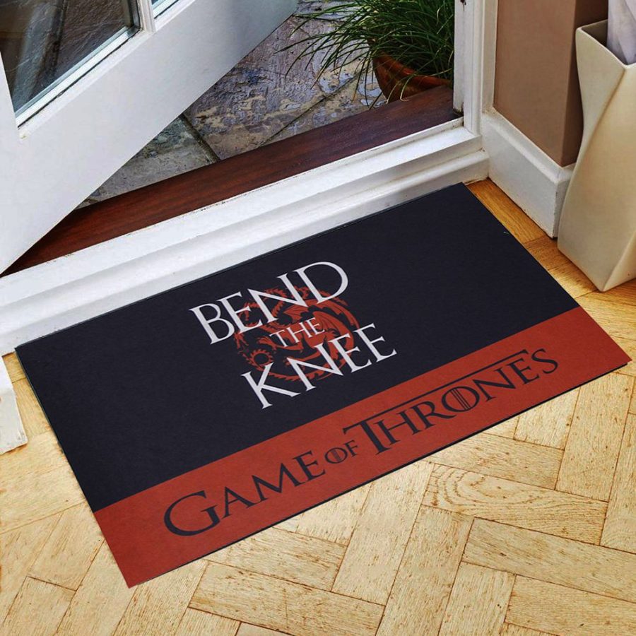 Game Of Thrones Bend The Knee Rubber Door Mat