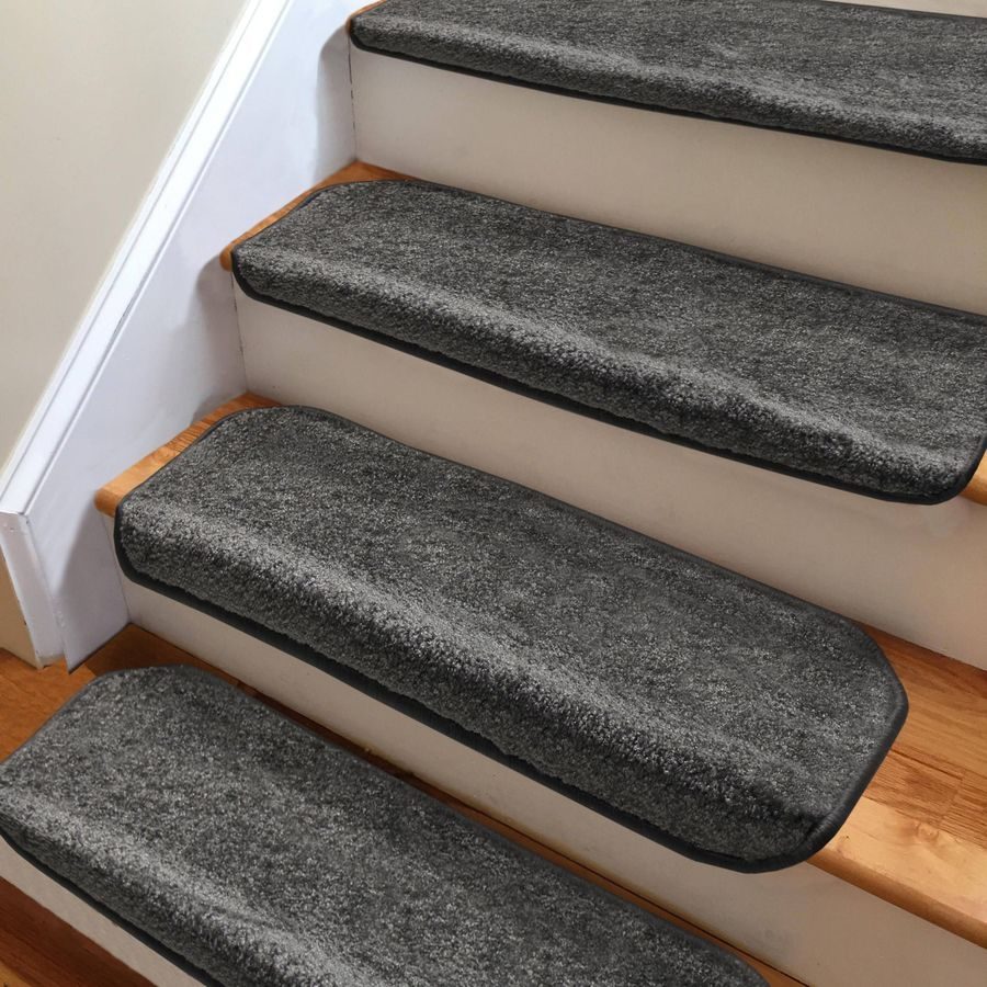 Dark Smoked Self Adhesive Stair Step Mat / Carpet