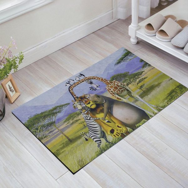 Madagascar Printed Rubber Door Mat