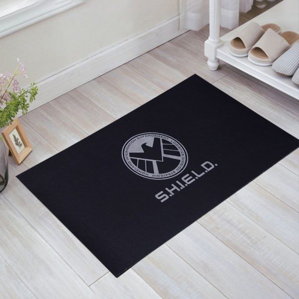 SHIELD Printed Rubber Door Mat